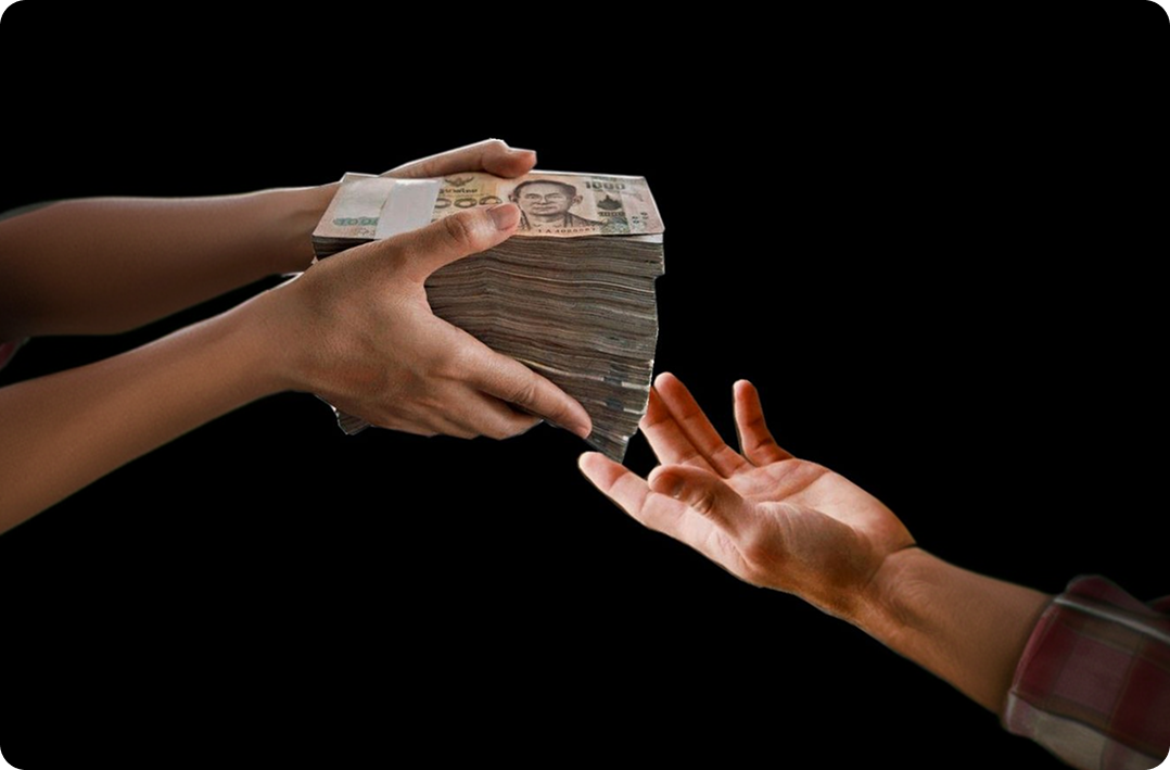 Cash Handover