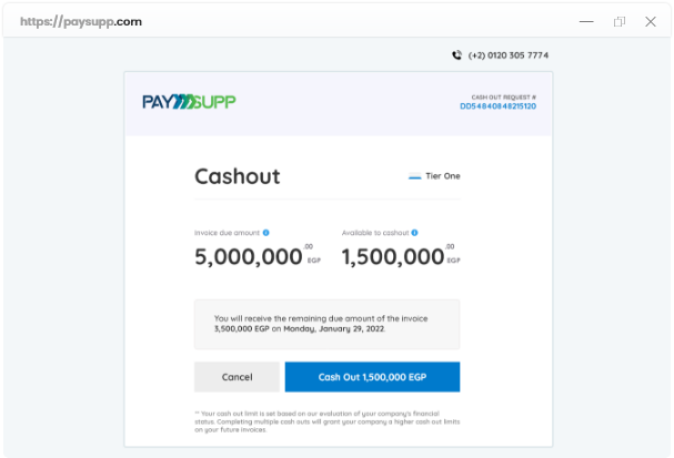 Supplier Finance Web